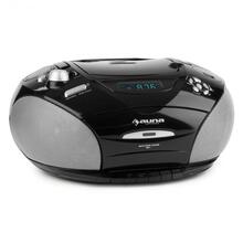 Мультимедийный бумбокс AUNA радио / MP3, CD-проигрыватель, USB-репродуктор