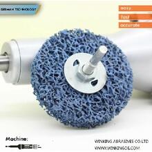 Нейлоновый шлифовальный диск GermaFlex N d75/14/6 в дрель (цирконий) Нейлоновый шлифовальный диск GermaFlex N d75/14/6 в дрель (цирконий)
