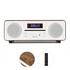 Настольный радиоприемник AUNA  CD DAB + FM радио CD  BT(цвет орех)