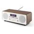 Настольный радиоприемник AUNA  CD DAB + FM радио CD  BT(цвет орех)