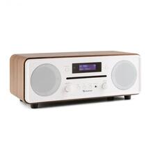 Настольный радиоприемник AUNA  CD DAB + FM радио CD  BT(цвет орех)