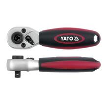 Ключ с трещеткой YATO YT-0331 1/4 136мм (под биты и головки)