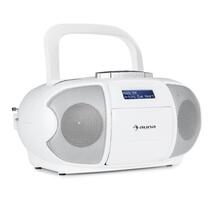 Бумбокс AUNA BeeBerry DAB Ghettoblaster  (белый)