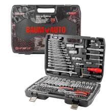 Набор инструмента BAUMAUTO  1/4-1/2-3/8 6-гран. (218 предметов) BM-42182-5